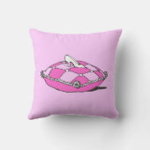 Cinderella Slipper Pink Pillow Kussen (Achterkant)