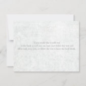 Cinderella White Royal Princess Carriage Kaart (Achterkant)