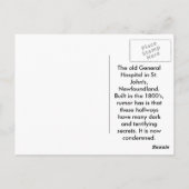 Cinderella's nachtmerrie briefkaart (Achterkant)