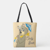 Cindy Beer Holding Parasol Draagtas (Achterkant)