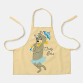 Cindy Beer Holding Parasol Schort (Voorkant)