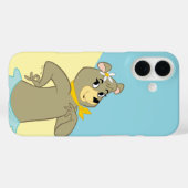 Cindy Beer speelse pose Case-Mate iPhone Case (Achterkant (horizontaal))