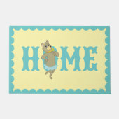 Cindy Beer speelse pose Deurmat (Voorkant)