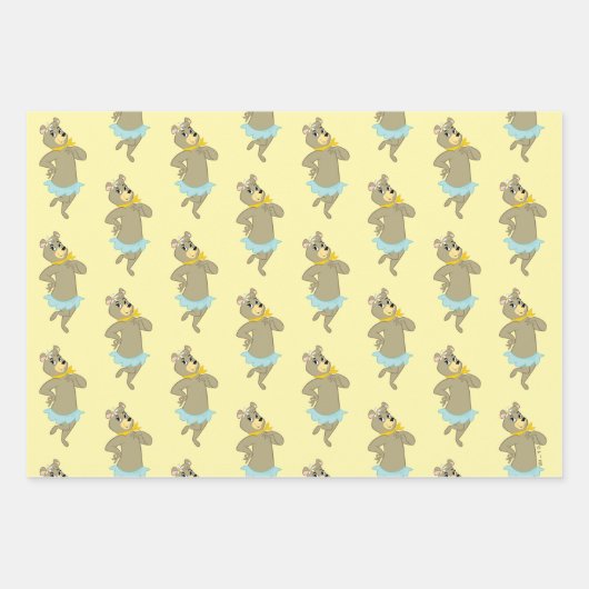 Cindy Beer speelse pose Inpakpapier Vel (Voorkant 2)