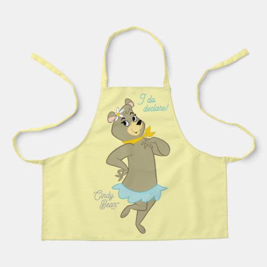 Cindy Beer speelse pose Schort (Voorkant)