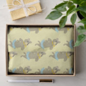 Cindy Beer speelse pose Tissuepapier (Geschenk)