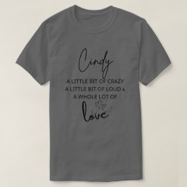 Cindy liefde t-shirt