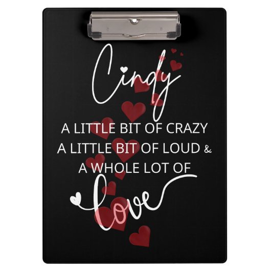 Cindy Lotta Love Klembord (Voorkant)