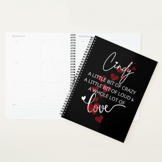 Cindy Lotta Love Planner (Display)