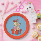 Cindy Lou Who and Max on a Present Papieren Bordje (Feest)