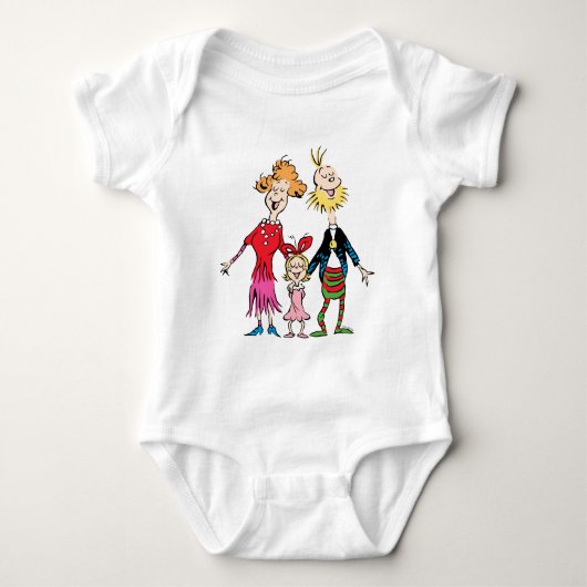 Cindy Lou Who's Family Portrait Romper (Voorkant)