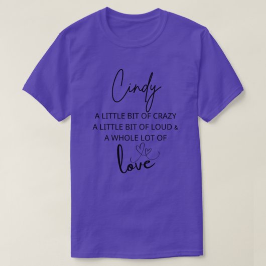 Cindy Love T-shirt (Design voorkant)