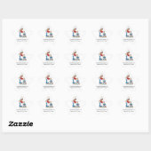 Cindy's Baking Angels Goodie Box Stickers! Ster Sticker (Vel)