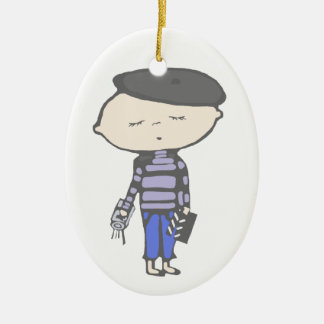 Cinema babe keramisch ornament