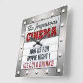 Cinéma Cinéma Nuit Théâtre Mur Horloge (Angle)