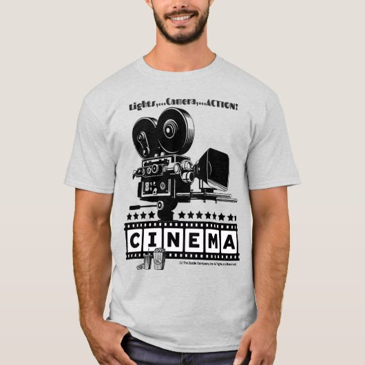 *[CINEMA]* Film Graphic T-Shirt (Devant)
