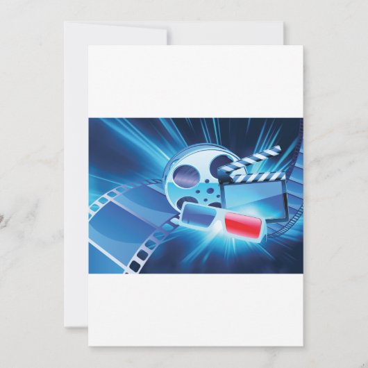 Cinéma Films Invitation (Devant)