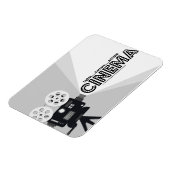 "CINEMA" Flexibel magneet (Linkerzijde)