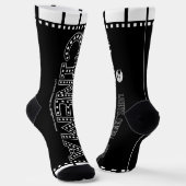 *CINEMA* Graphic Socks Sokken (Gebogen)