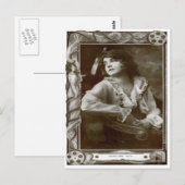  Cinema Lilian Gish Briefkaart (Voorkant / Achterkant)