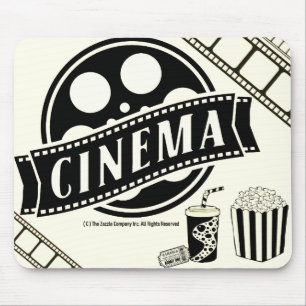 *CINEMA* Logo en grafische muismat