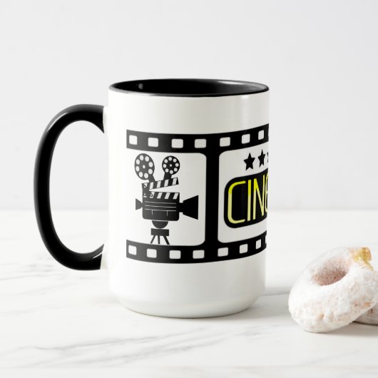 * CINEMA * Logo Mok  (Met donut)