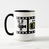 *CINEMA* Logo Mug  (Gauche)