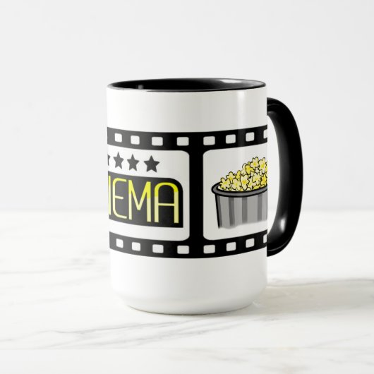 *CINEMA* Logo Mug (Devant droit)