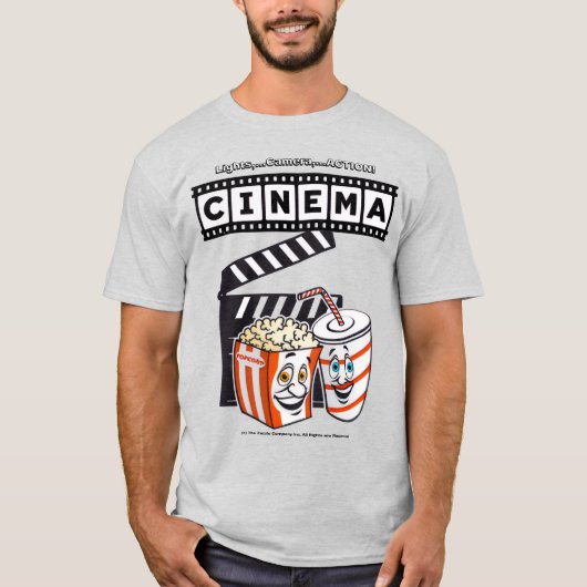 *[CINEMA]* Logo & T-shirt Graphic (Devant)