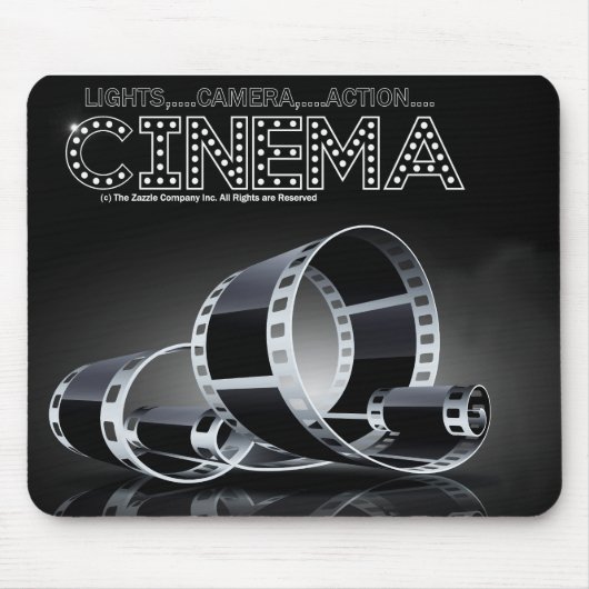 * CINEMA * Mousepad Muismat (Voorkant)