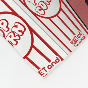 cinema Popcorn-containers Fleece Deken