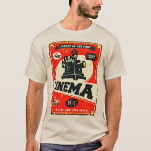 CINEMA Poster T-Shirt uit 1960