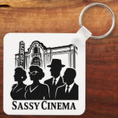 Cinema Sleutelhanger met Attitude (Achterkant)
