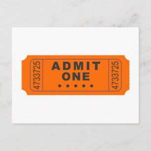 Cinema Ticket Briefkaart
