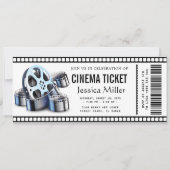 cinema ticket Invitation (Devant)