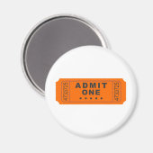 Cinema Ticket Magneet (Voorkant / Achterkant)