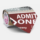 Cinema Ticket's Stropdas (Opgerold)