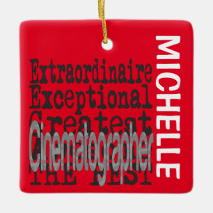 Cinematografe Extraordinaire CUSTOM Keramisch Ornament