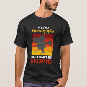 Cinematographer Movie Enthusiast Cinema T-shirt