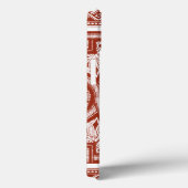 Cinnabar Houtblok IV Case-Mate iPhone Case (Achterkant / Rechts)