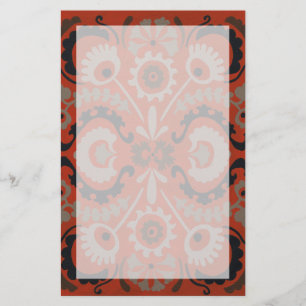 Cinnabar Suzani I Briefpapier