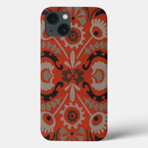 Cinnabar Suzani I iPhone 13 Hoesje