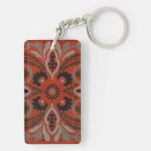 Cinnabar Suzani II Sleutelhanger (achterkant)