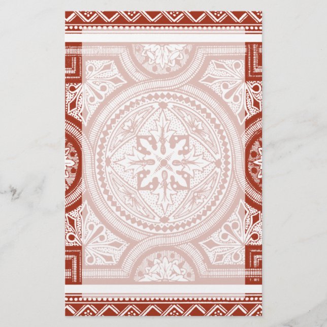 Cinnabar Woodblock IV (Voorkant)