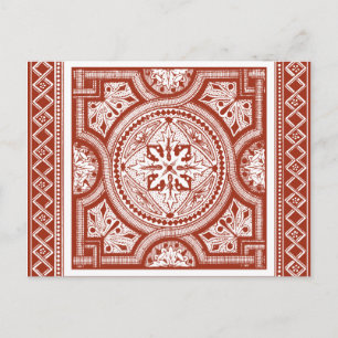 Cinnabar Woodblock IV Briefkaart