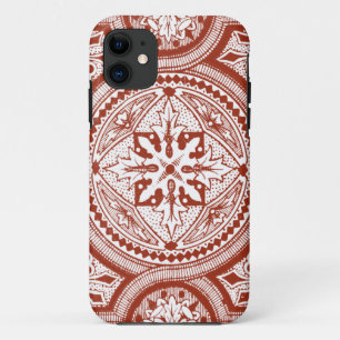 Cinnabar Woodblock IV iPhone 11 Hoesje