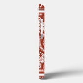 Cinnabar Woodblock IV Case-Mate iPhone Case (Achterkant / Links)