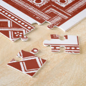 Cinnabar Woodblock IV Legpuzzel (Zijkant)