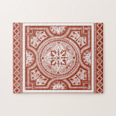 Cinnabar Woodblock IV Legpuzzel (Horizontaal)