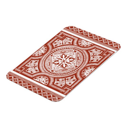 Cinnabar Woodblock IV Magneet (Linkerzijde)